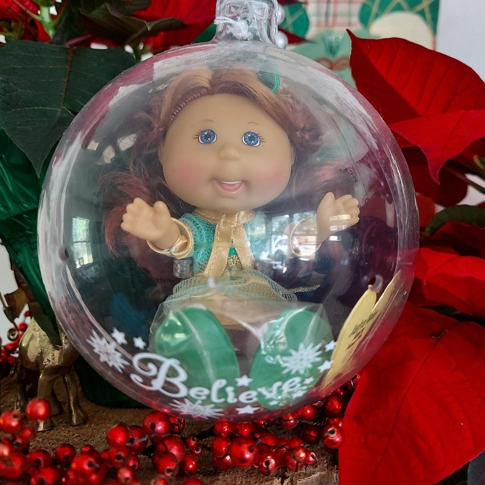 Vintage Cabbage Patch Doll Christmas Ornament